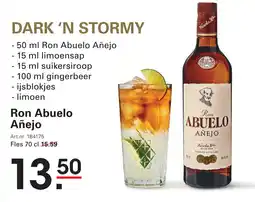 Sligro Ron Abuelo Añejo aanbieding