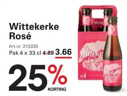 Sligro Wittekerke Rosé aanbieding