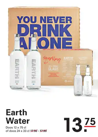 Sligro Earth Water aanbieding