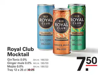 Sligro Royal Club Mocktail aanbieding