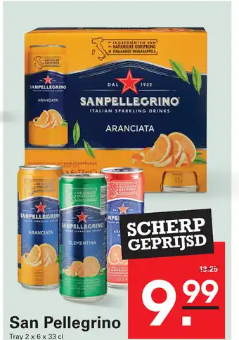 Sligro San Pellegrino aanbieding