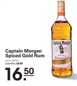 Sligro Captain Morgan Spiced Gold Rum aanbieding