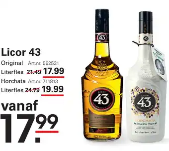 Sligro Licor 43 aanbieding