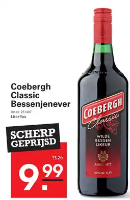 Sligro Coebergh Classic Bessenjenever aanbieding