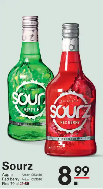 Sligro Sourz aanbieding
