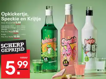 Sligro Opkickertje, Speckie en Krijtje aanbieding
