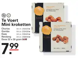 Sligro Te Voert Mini kroketten aanbieding