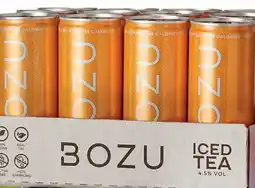 Sligro Bozu Hard Iced Tea aanbieding