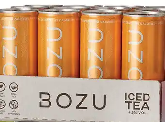 Sligro Bozu Hard Iced Tea aanbieding