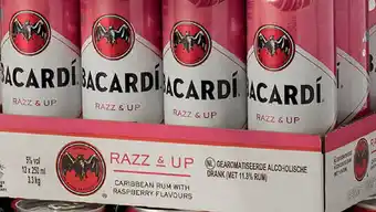 Sligro Bacardi Razz & 7-up aanbieding