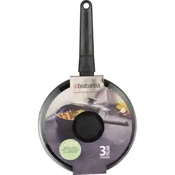 Albert Heijn Brabantia Nero hapjespan met deksel 24cm aanbieding
