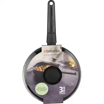 Albert Heijn Brabantia Nero hapjespan met deksel 24cm aanbieding
