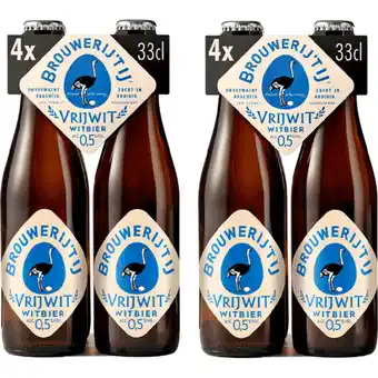 Albert Heijn Brouwerij 't IJ Vrijwit 0.5% 8-pack aanbieding