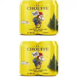 Albert Heijn La Chouffe Blond blik 8-pack aanbieding