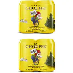 Albert Heijn La Chouffe Blond blik 8-pack aanbieding