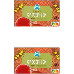 Albert Heijn AH Rooibos specerijen 2-pack aanbieding