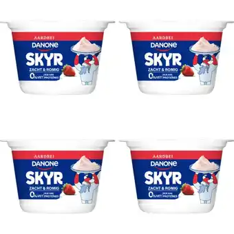 Albert Heijn Danone Skyr Aardbei 4-pack aanbieding