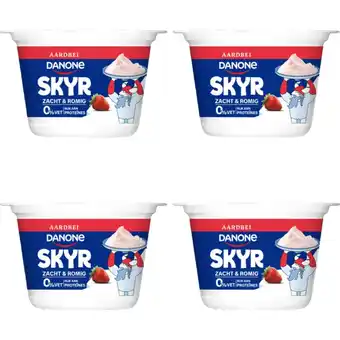 Albert Heijn Danone Skyr Aardbei 4-pack aanbieding