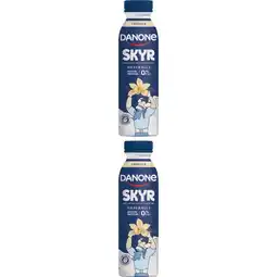 Albert Heijn Danone Skyr Drink Vanille 2-pack aanbieding