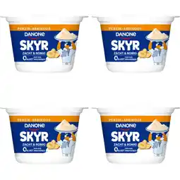 Albert Heijn Danone Skyr Perzik-Abrikoos 4-pack aanbieding
