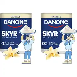 Albert Heijn Danone Skyr Vanille 2-pack aanbieding