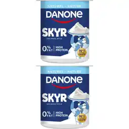Albert Heijn Danone Danone Skyr Naturel 2-pack aanbieding