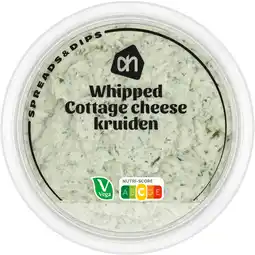 Albert Heijn AH Whipped cottage cheese kruiden aanbieding
