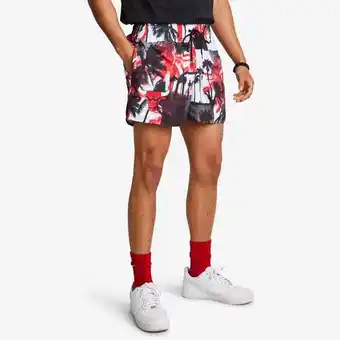 Foot Locker New Era NBA Heren Korte Broeken - Rood - Maat: S - Foot Locker aanbieding