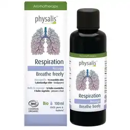 Holland & Barrett Physalis Massageolie Respiration - 100ml aanbieding