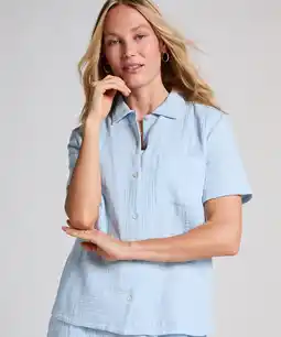Hunkemoller Hunkemöller Mousseline Jacket Blauw aanbieding