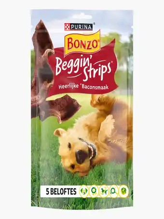 Flink Purina One Bonzo Beggin'strips 120gr aanbieding