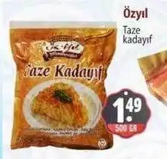 Sahan Supermarkten Özyil Taze Kadayif aanbieding