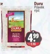 Sahan Supermarkten Duru Pilavlik Rijst 5kg aanbieding