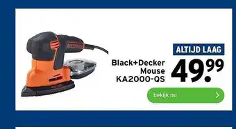 GAMMA Black+Decker Mouse KA2000-QS aanbieding