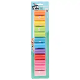 Pets Place Adori Poepzakjes Regenboog - Hondenpoepzakjes - Assorti 12 Rollen aanbieding