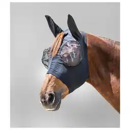 Pets Place Waldhausen Vliegenmasker Puck - Anti insect - Zwart Shet aanbieding