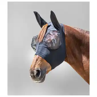 Pets Place Waldhausen Vliegenmasker Puck - Anti insect - Zwart Shet aanbieding