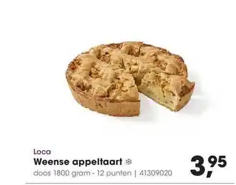 HANOS Loca Weense Appeltaart aanbieding