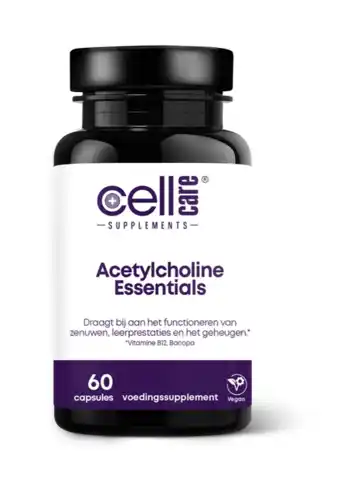 De Online Drogist CellCare Acetylcholine Essentials Capsules 60CP aanbieding