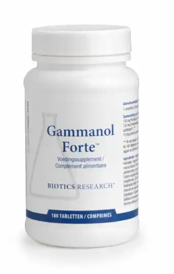 De Online Drogist Biotics Gammanol Forte Tabletten 180TB aanbieding