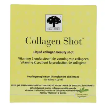 De Online Drogist New Nordic Liquid Collagen Sachets 15ST aanbieding