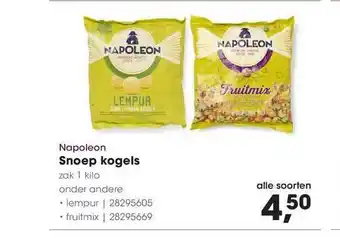 HANOS Napoleon Snoep Kogels aanbieding