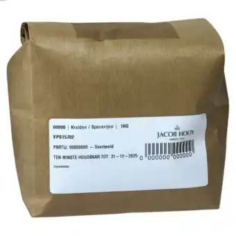 De Online Drogist Jacob Hooy Berkenbast Gesneden 1KG aanbieding