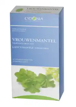 De Online Drogist Cydonia Phytopharmaceuticals Vrouwenmantel Vaginale Zetpillen 10ST aanbieding