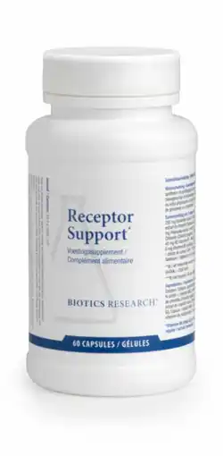 De Online Drogist Biotics Receptor Support Capsules 60CP aanbieding