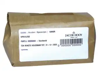 De Online Drogist Jacob Hooy Berkenbast Gesneden 500GR aanbieding