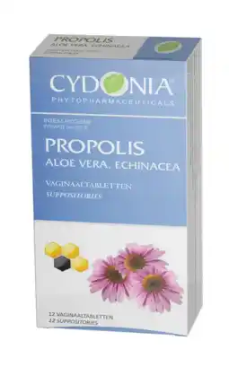 De Online Drogist Cydonia Propolis, Aloe Vera, Echinacea Vaginaaltabletten 12ST aanbieding