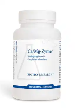 De Online Drogist Biotics Ca/Mg-Zyme Tabletten 240TB aanbieding
