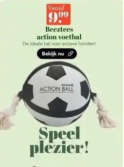Discus Beeztees action voetbal De ideale bal voor actieve honden! aanbieding