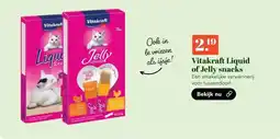 Discus Vitakraft Liquid of Jelly snacks aanbieding